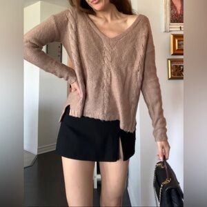 H&M Women's Beige Sweater